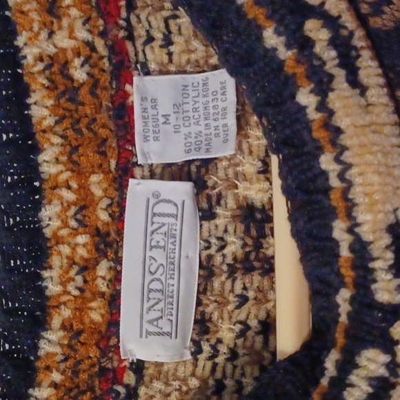 Vintage Lands' End Sweater - Picture 3 of 5